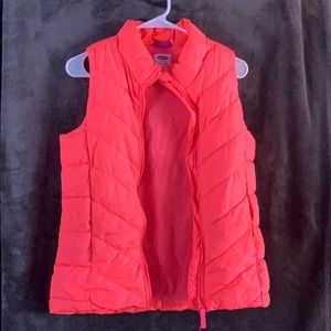 Bright Pink Old Navy Vest